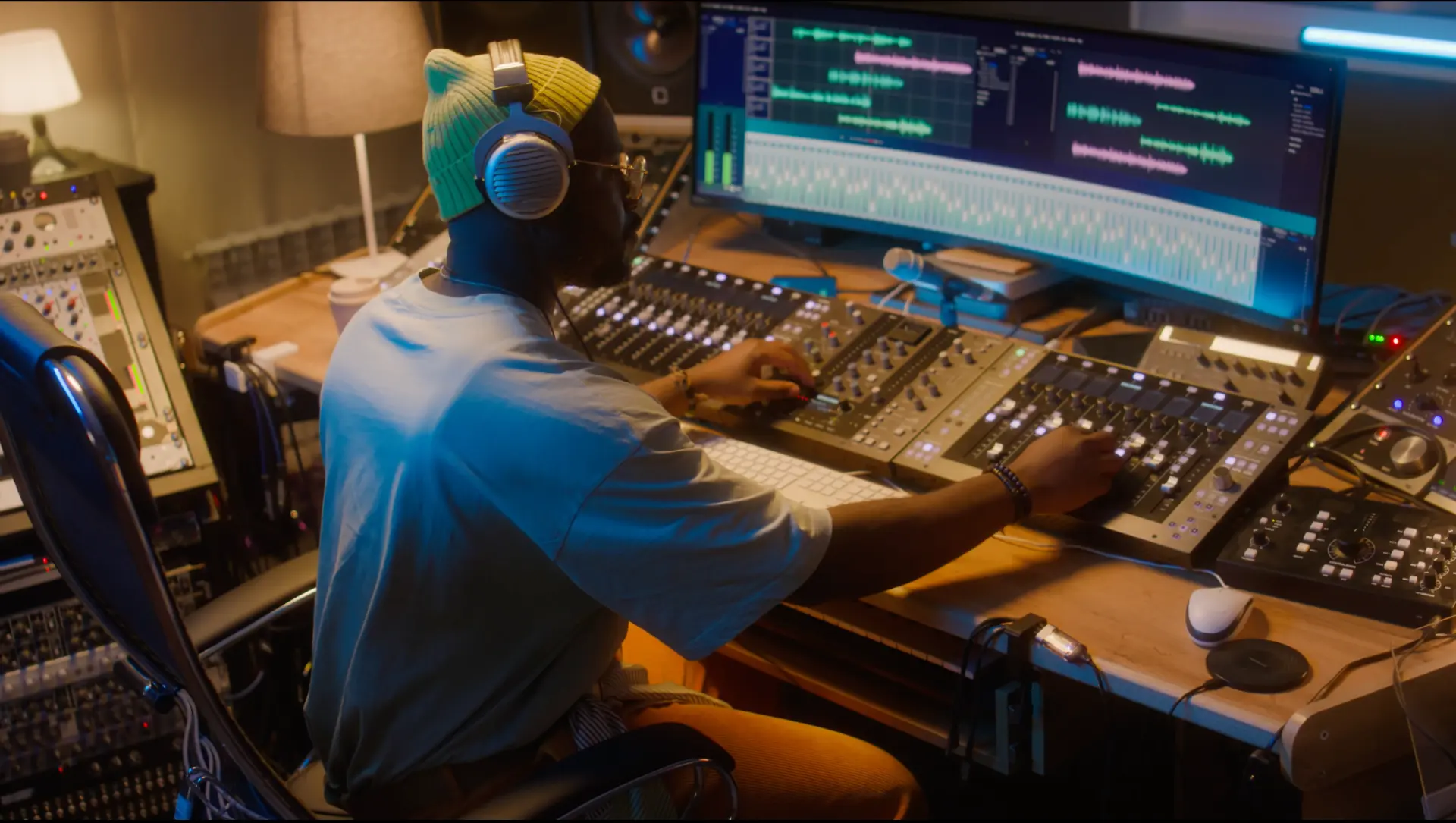 Vue du plateau technique du studio de formation